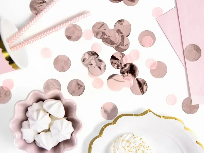 Konfety rose gold kolečka - 15 g