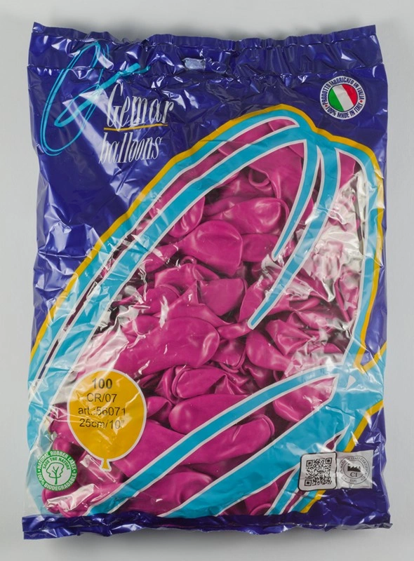 Dekorační latexový balonek srdce růžové 30 cm