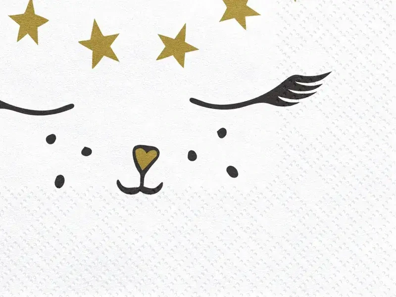 Papírové ubrousky kočička 20 ks