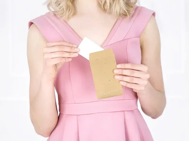 Kapesníčky na slzy štěstí - stříbrné kapičky 10 ks