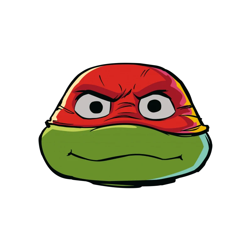 Papírové masky Želvy Ninja 6ks