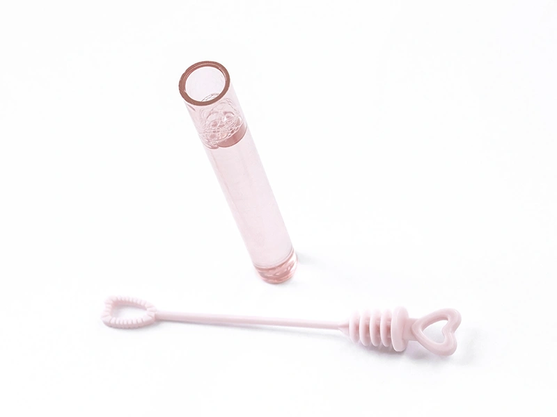 Svatební bublifuk srdce růžový