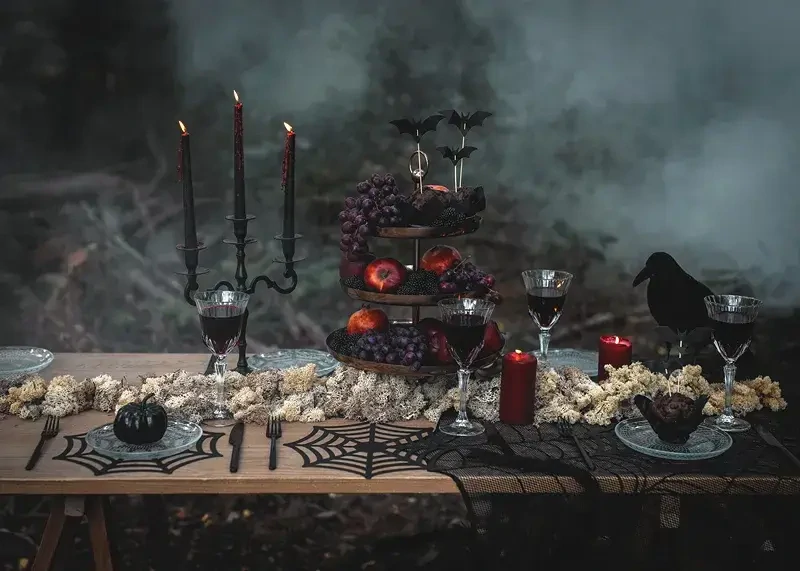 Černé krvácející svíčky 3ks