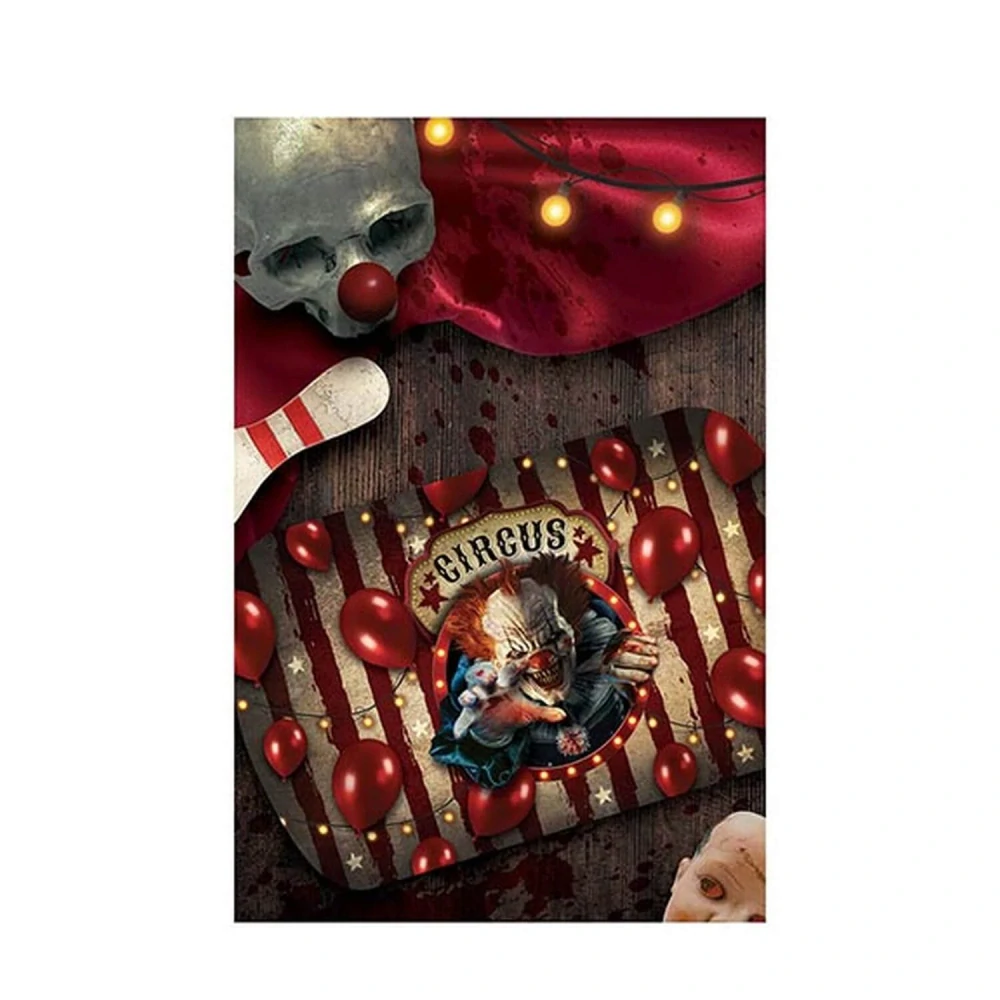 Plastový podnos Strašidelný cirkus 39 x 24 cm