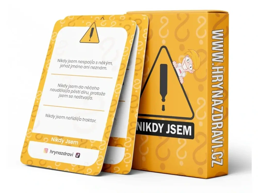 Karetní set her - Nikdy jsem
