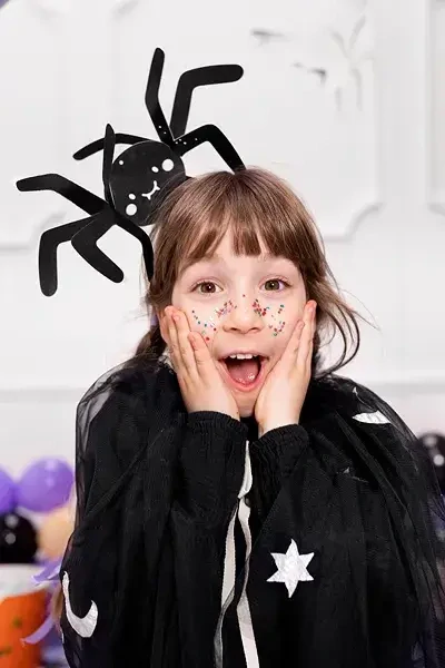 Dekorace závěsná Halloween pavouci 5 ks