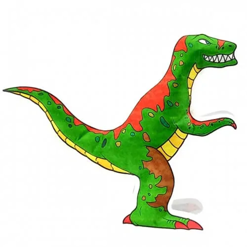 Nafukovací omalovánky box Dinosauři sada 2ks