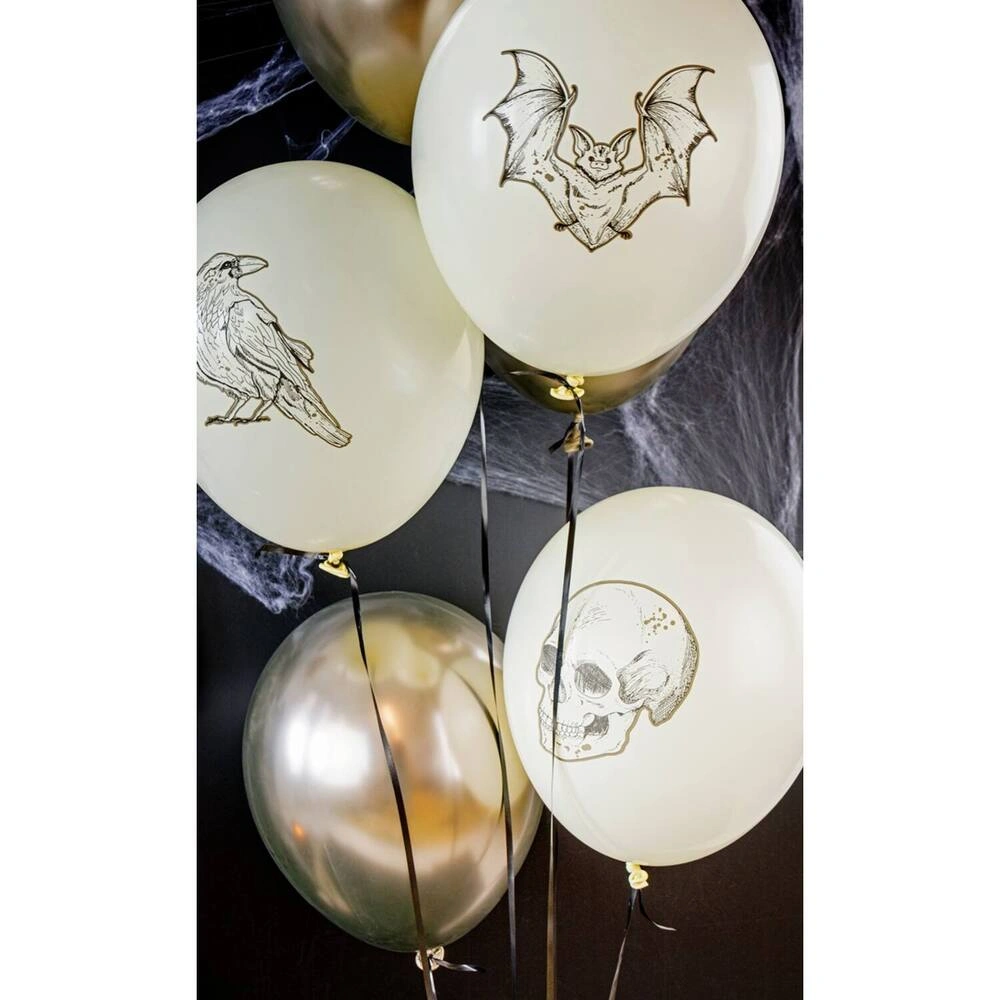 Latexové balonky Classy Halloween 6 ks