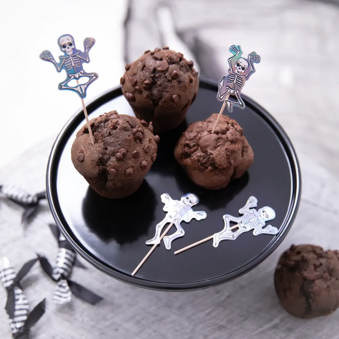 Napichovátka Veselí kostlivci 6 ks