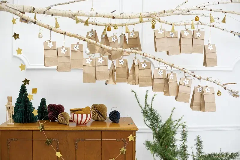 Adventní kalendář - Pytlíčky 24 ks