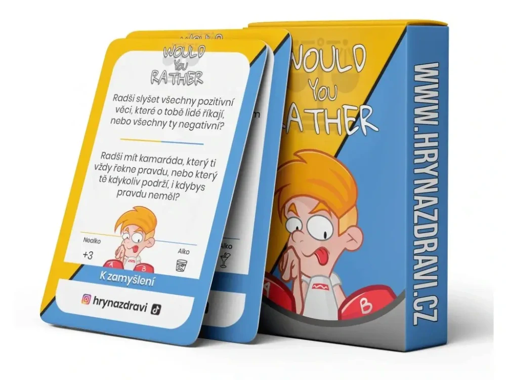 Karetní hra Would you rather / To nebo to