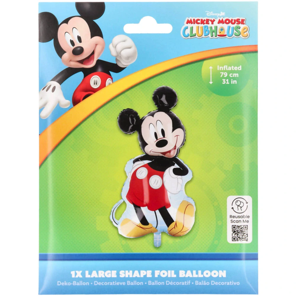 Fóliový balónek Mickey Mouse 43 × 79 cm