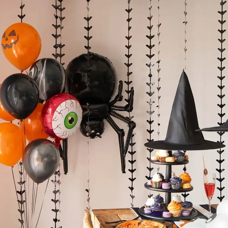 Sada balónků Halloween Oči a dýně 10 ks