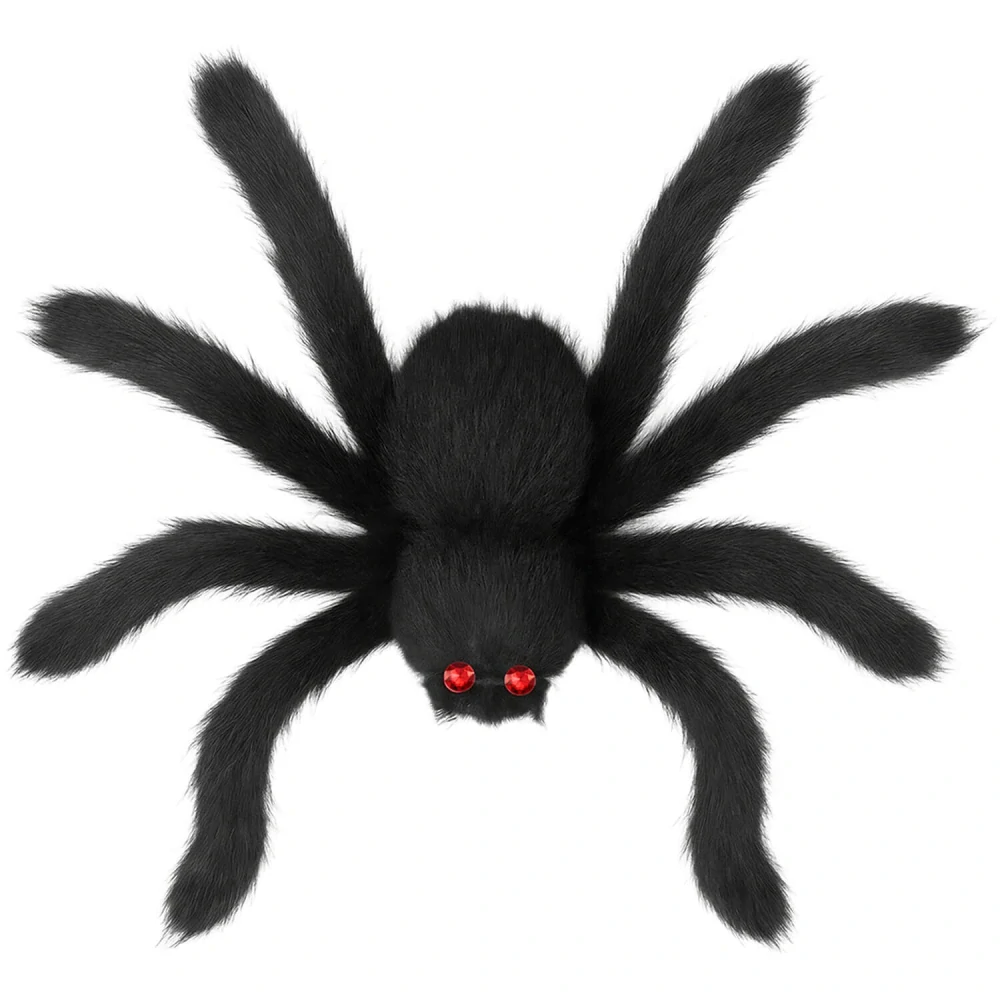 Dekorace na Halloween Obří chlupatý pavouk 150 cm