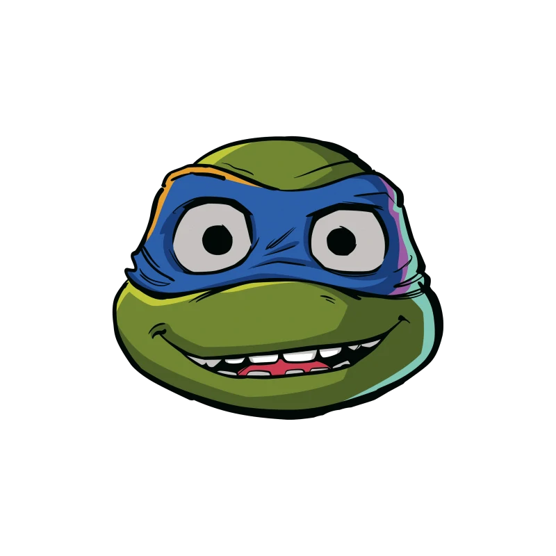 Papírové masky Želvy Ninja 6ks