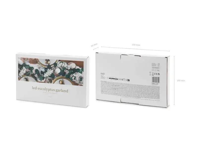 Girlanda s LED osvětlením Eukalyptus 2 m