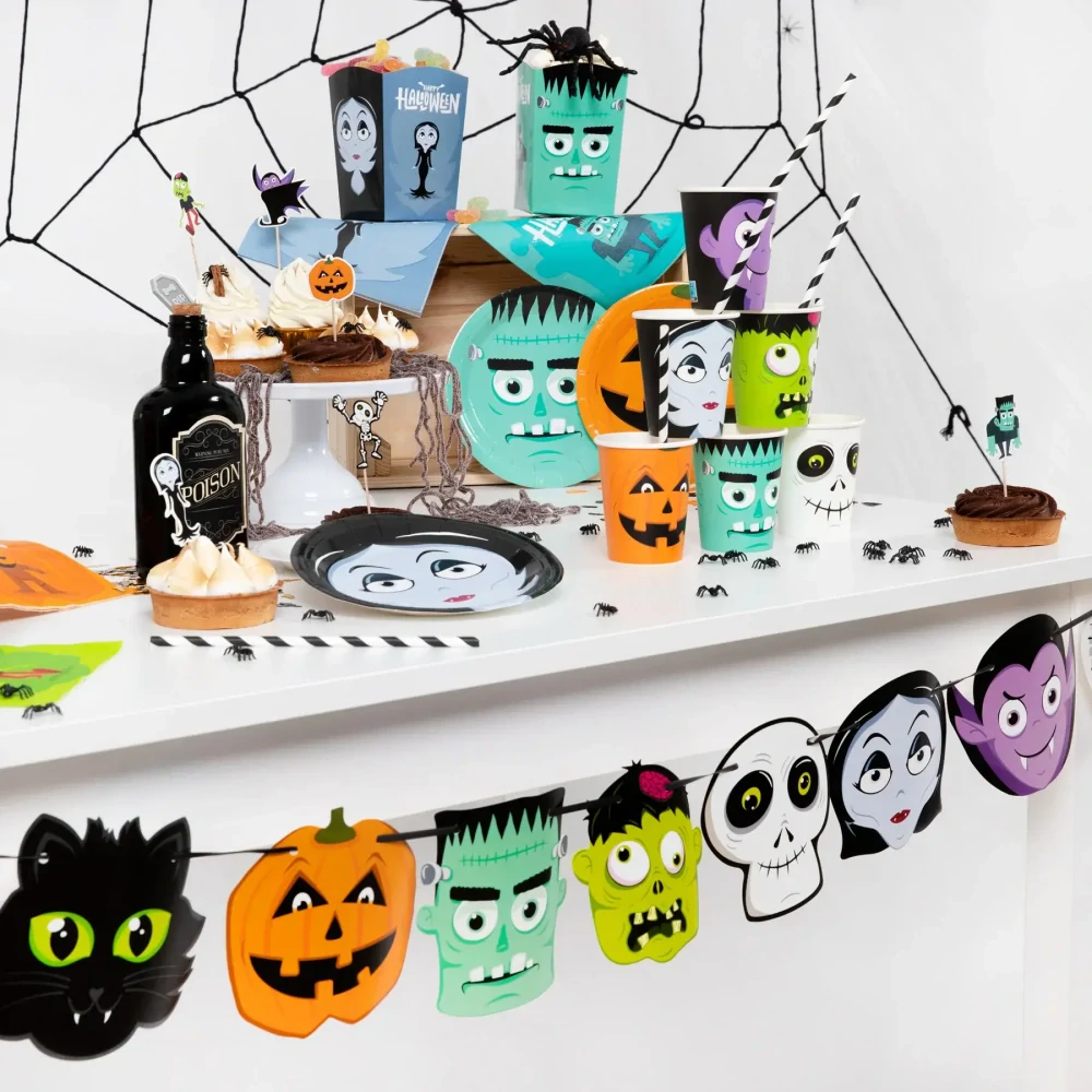 Napichovátka Halloween Monstra 7ks