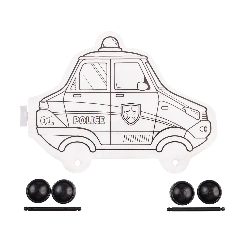 Nafukovací omalovánka Policejní auto 