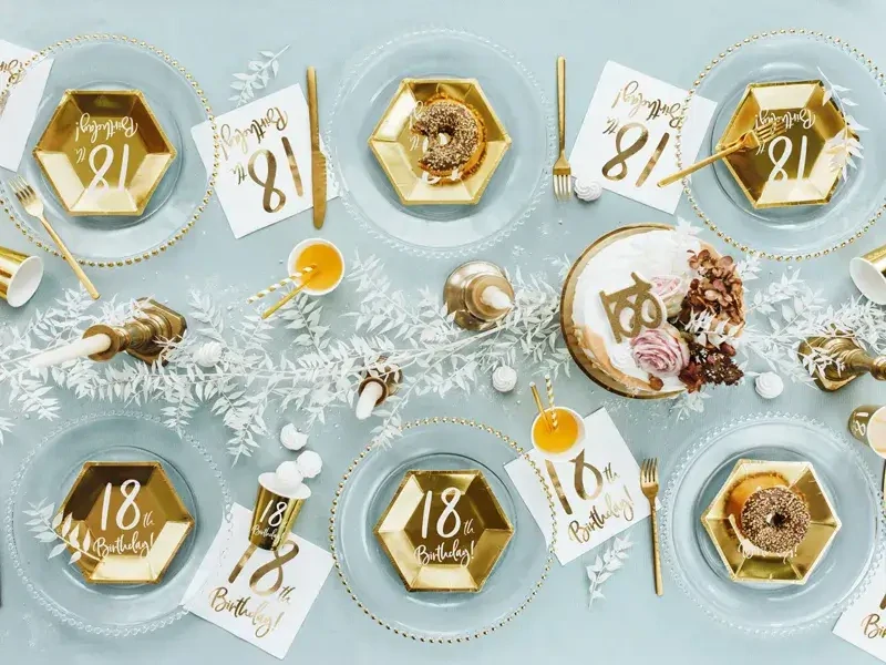 Papírové kelímky 18. narozeniny 6 ks