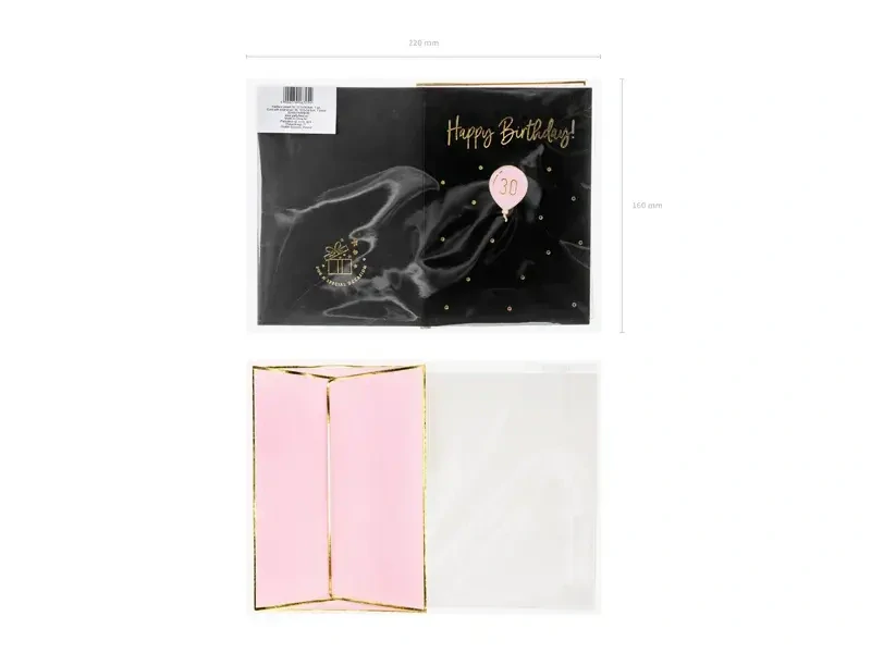 Narozeninové přání 30. narozeniny s odznáčkem