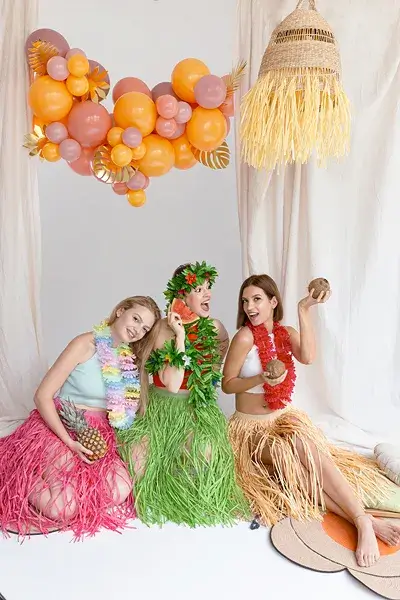 Havajská sukně - růžová