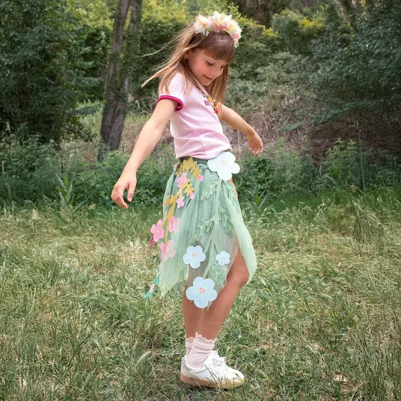 Květinová girlanda Vílí zahrada 3 m