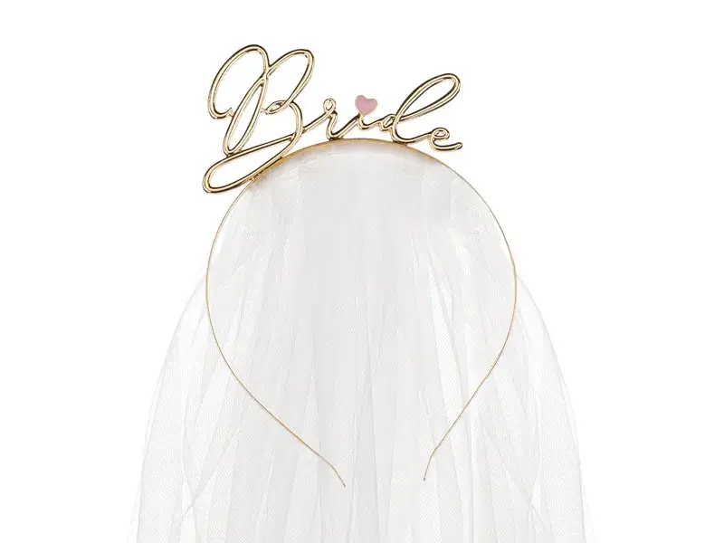 Čelenka Bride se závojem