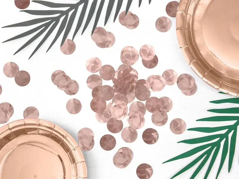 Konfety rose gold kolečka - 15 g