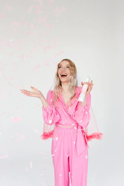 Vystřelovací konfety papírové Penis 20cm