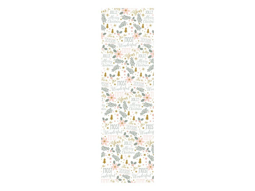 Balící papír vánoční role 1000x70 mix č.6