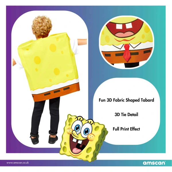 Dětský kostým Sponge Bob