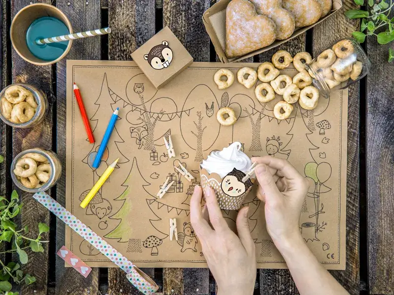 Svatební kolíčky přírodní - 20 ks