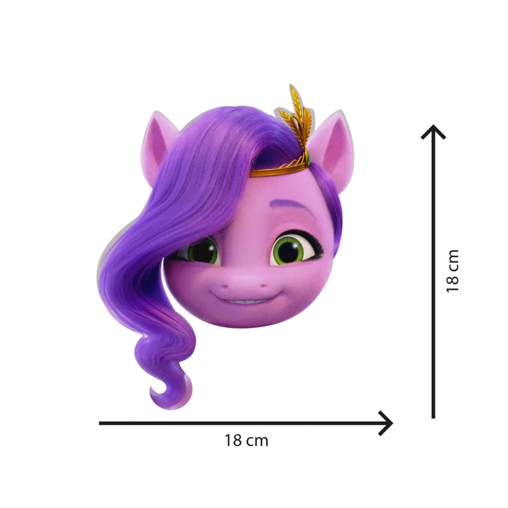 Dětské masky My Little Pony Rainbow 6 ks