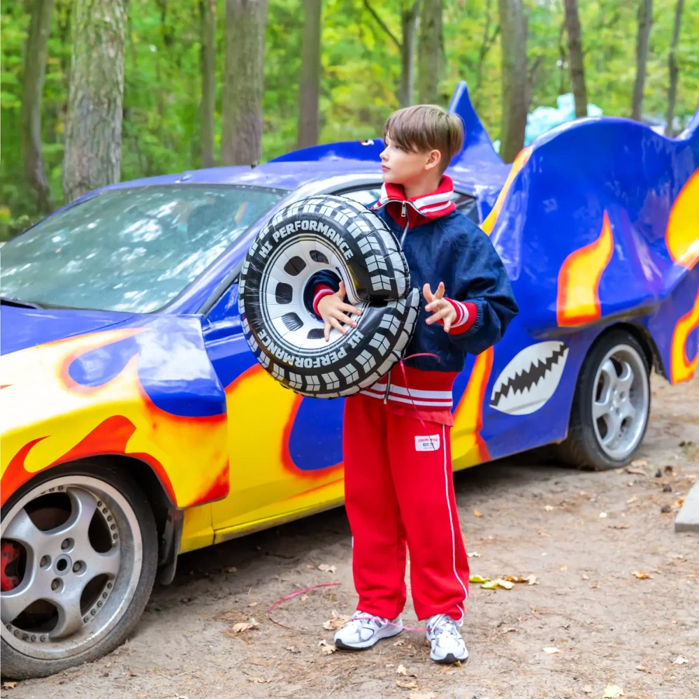 Fóliový balonek Pneumatika 75 cm