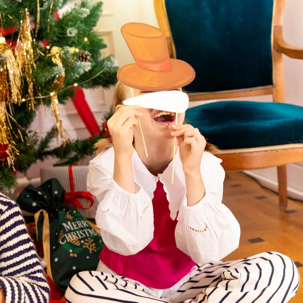 Rekvizity do fotokoutku Kreslené Vánoce 13 ks