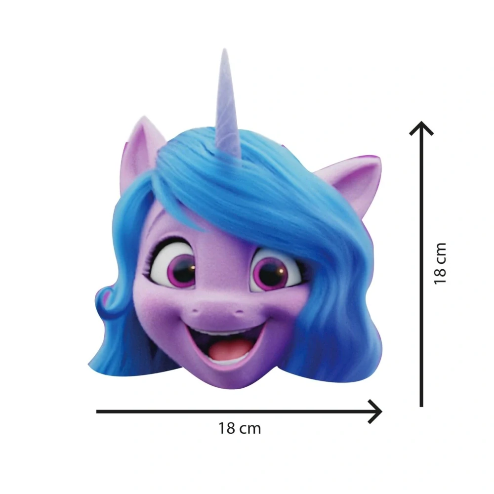 Dětské masky My Little Pony Rainbow 6 ks