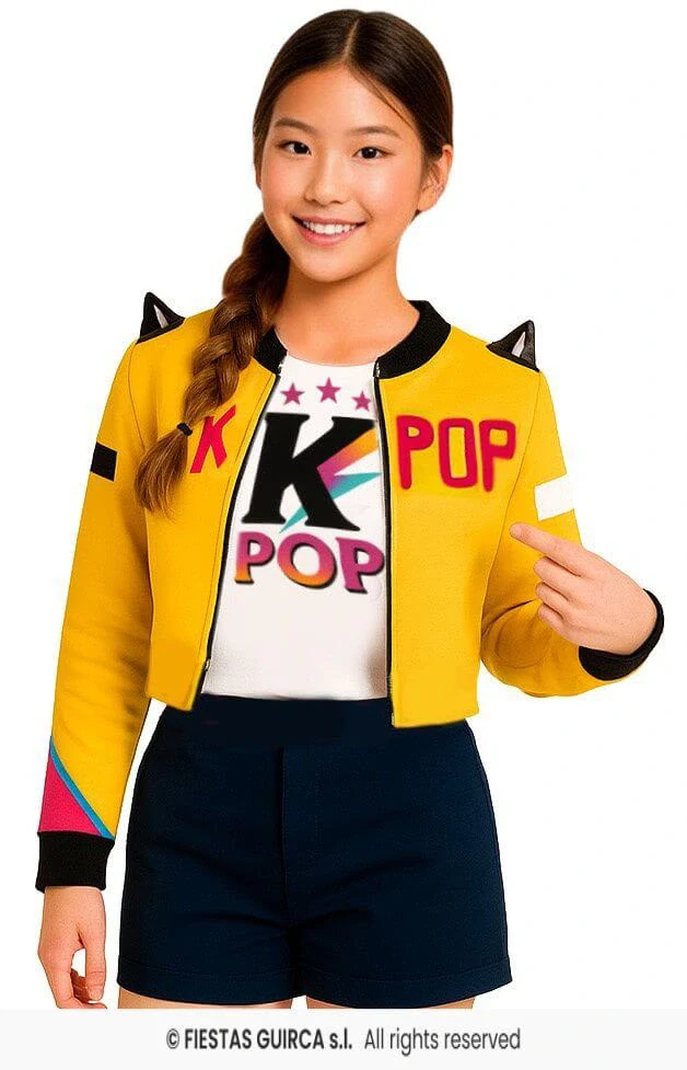 Dětský kostým K-pop Rumi POP
