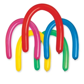 Balónek modelovací velký (130cm:8cm) #080 barevný mix (100ks/bal)