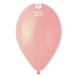 Balónek 26cm/10" #073 baby růžový 100 ks