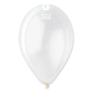 Latexový balónek 33cm/13" #000 transparentní 100 ks