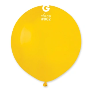 Balónek 48cm/19" #002 žlutý 25 ks