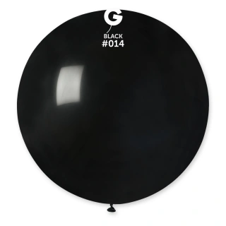 Balónek 80cm/31" #014 černý 25 ks