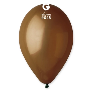 Latexový balónek 33cm/13" #048 hnědý