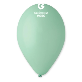 Latexový balónek 33cm/13" #050 aquamarinový