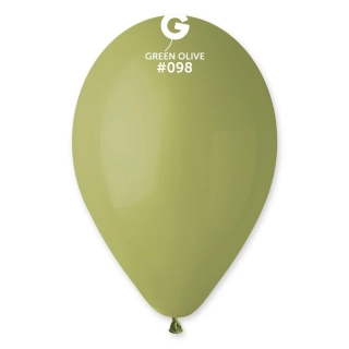 Latexový balónek 33cm/13" #098 olivový