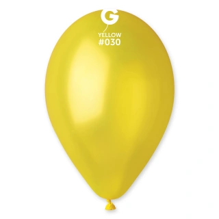 Balónek 26cm/10" #030 žlutý 100 ks