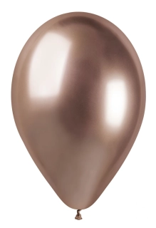Latexový balónek 33cm/13" #096 SHINY rosegold 50 ks