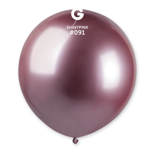 Balónek 48cm/19" #091 SHINY růžový 25 ks