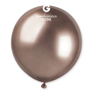 Balónek 48cm/19" #096 SHINY rosegold 25 ks