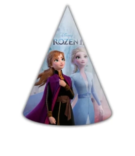 Papírová čepička Frozen 2 - 6 ks